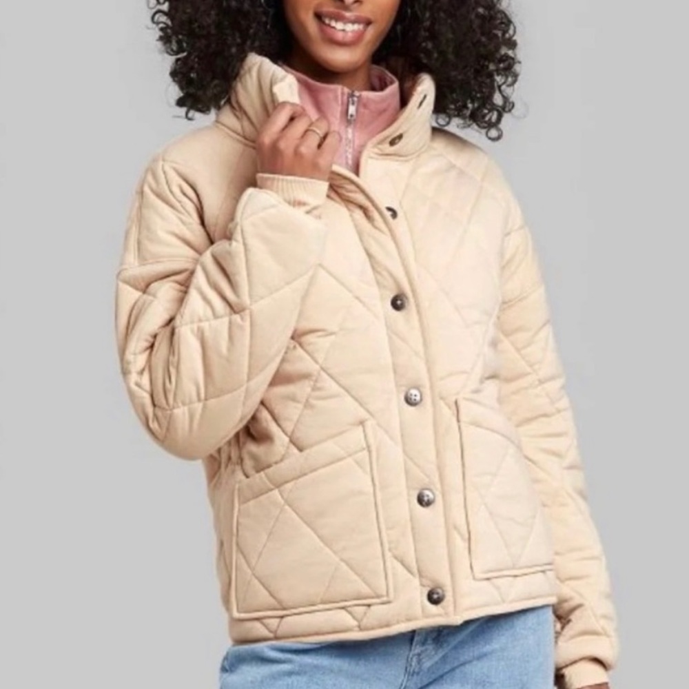 WILD FABLE Quilted Jacket NEW Medium